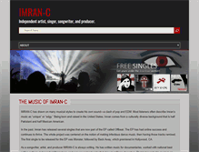 Tablet Screenshot of imranmusic.com